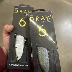 Draw Glide Baits 6.5 In 