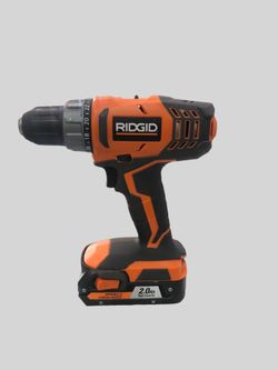Ridgid Drill Driver R860052 with a Battery