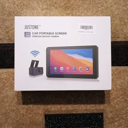 6.1" Portable Car Screen Wireless CarPlay Android Auto 1080P Backup Camera