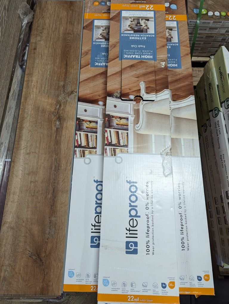 LifeProof Vinyl Flooring Pro Fresh Oak