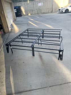 King size Bed frame with head board