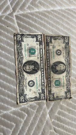 Old 20$ bill