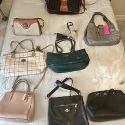 Coach / Dooney &Burke Handbags- 40.00 Each