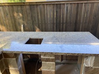 outdoor kitchen countertop