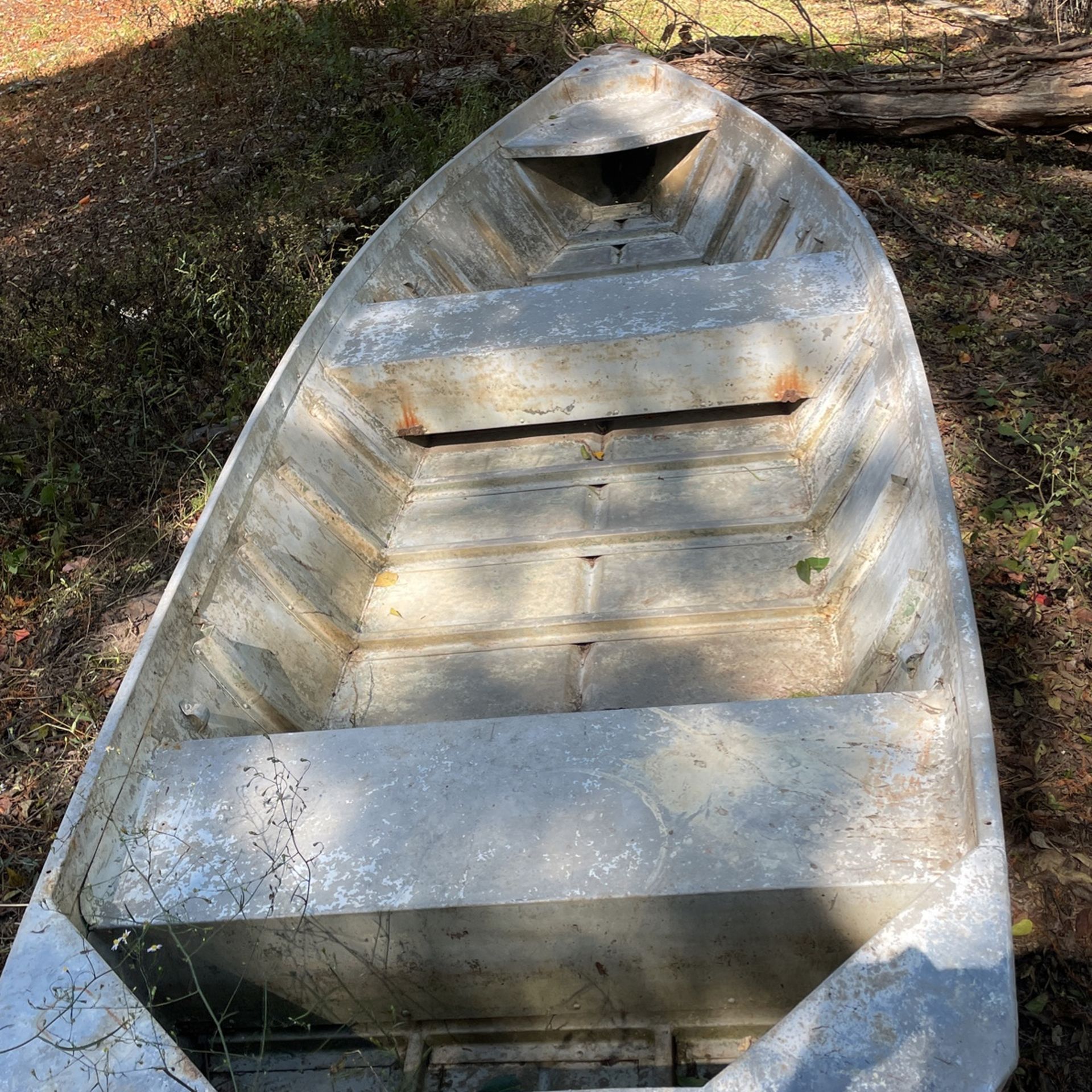 14 Ft Aluminum Flat Bottom Boat for Sale in Crosby, TX OfferUp