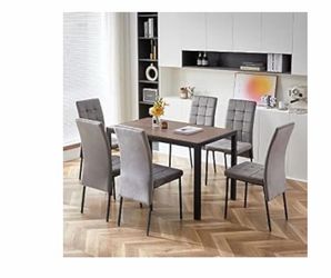 7-Piece Dining Table and Chair Set