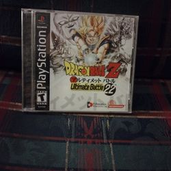 Dragon Ball Z Ultimate Battle 22 (Playstation 1 Ps1) CIB video game
