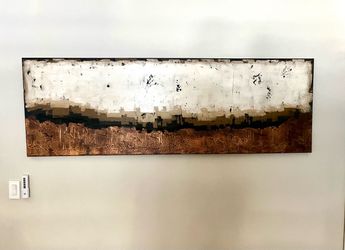 Canvas Picture &Entry Bench