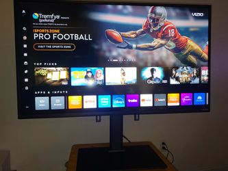 40” Vizio Smart TV w/remote and sturdy base