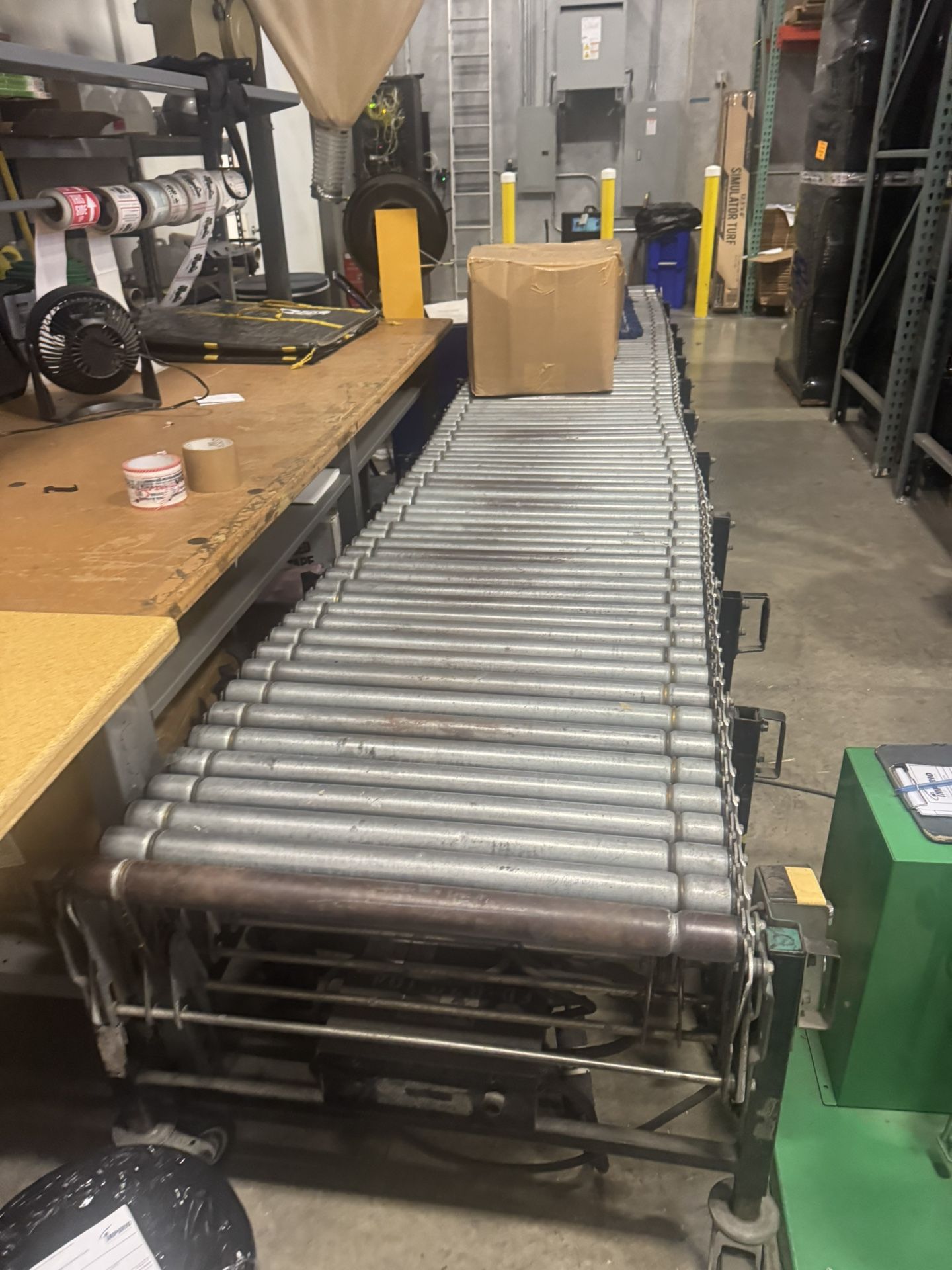 Flexible Powered, Accordion Roller 17 Inches CLOSE Much Bigger Open, Just Sure How Big