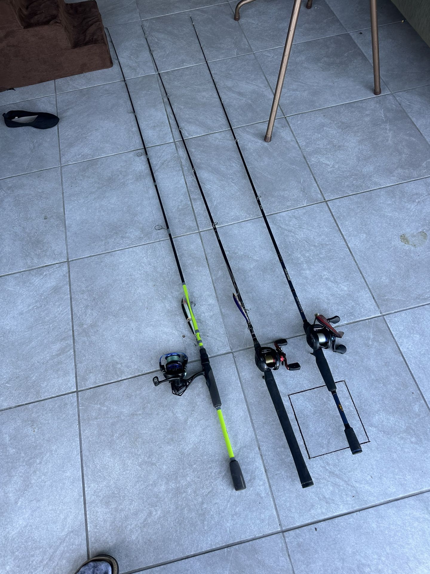 Fishing Combos Baitcaster And Sprin Rod 