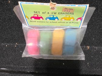 Volkswagen Vw Vintage Collectable Erasers