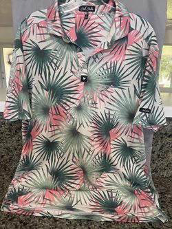 Bad birdie tropical golf/polo LARGE