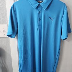 Puma Collar LightBlue Shirt 