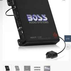 Boss Riot R1100m Mono block 100 Watt Amplifier