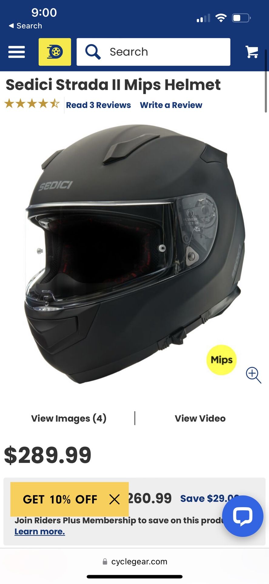 sedici motorcycle helmet 