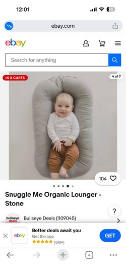 snuggle me lounger