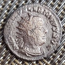Authentic Genuine Ancient Bronze Roman Imperial Coin Emperor Valerian Fully Cleaned 