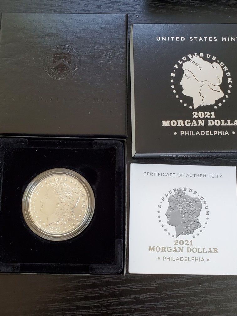 2021 Silver Morgan Dollar Philadelphia