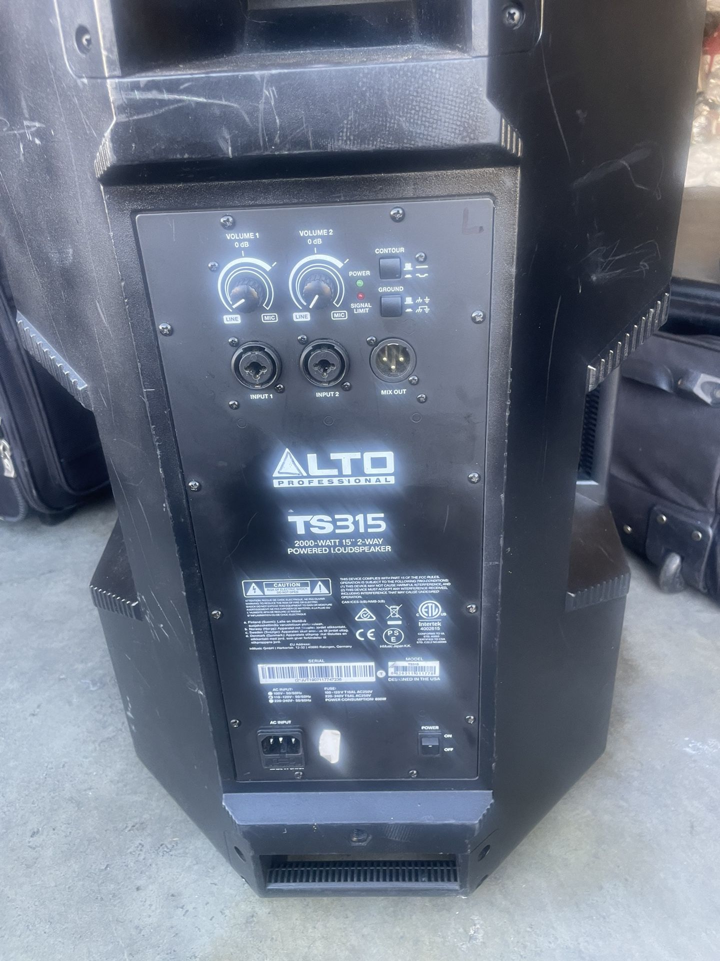 Alto TS315 Loudspeaker for Sale in Aurora, CO OfferUp