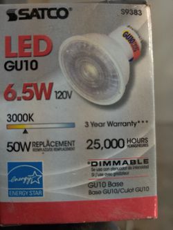 Gu10 LED bulbs