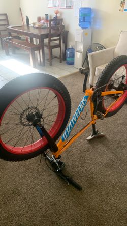 Fat boy specialized bicycle