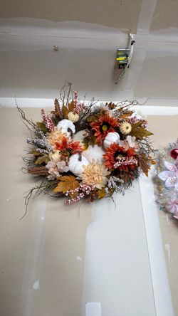 Fall wreath $25