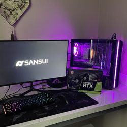 Upgraded Pre-Built SkyTech Gaming PC W/  RTX 3050 GPU and 2x 32G CORSAIR RAM Sticks 