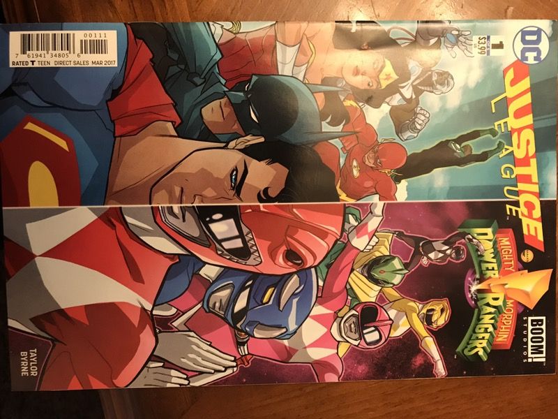 D.C. vs POWER RANGERS?!
