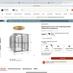 Retriever Dog Kennel