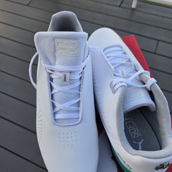 White PUMA MERCEDES PETRONAS MOTORSPORT SHOES 