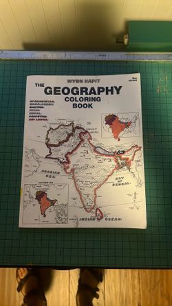 The Geography Coloring Book 3RD Edition