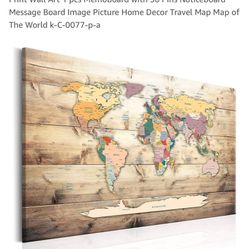 Pin Board World Map