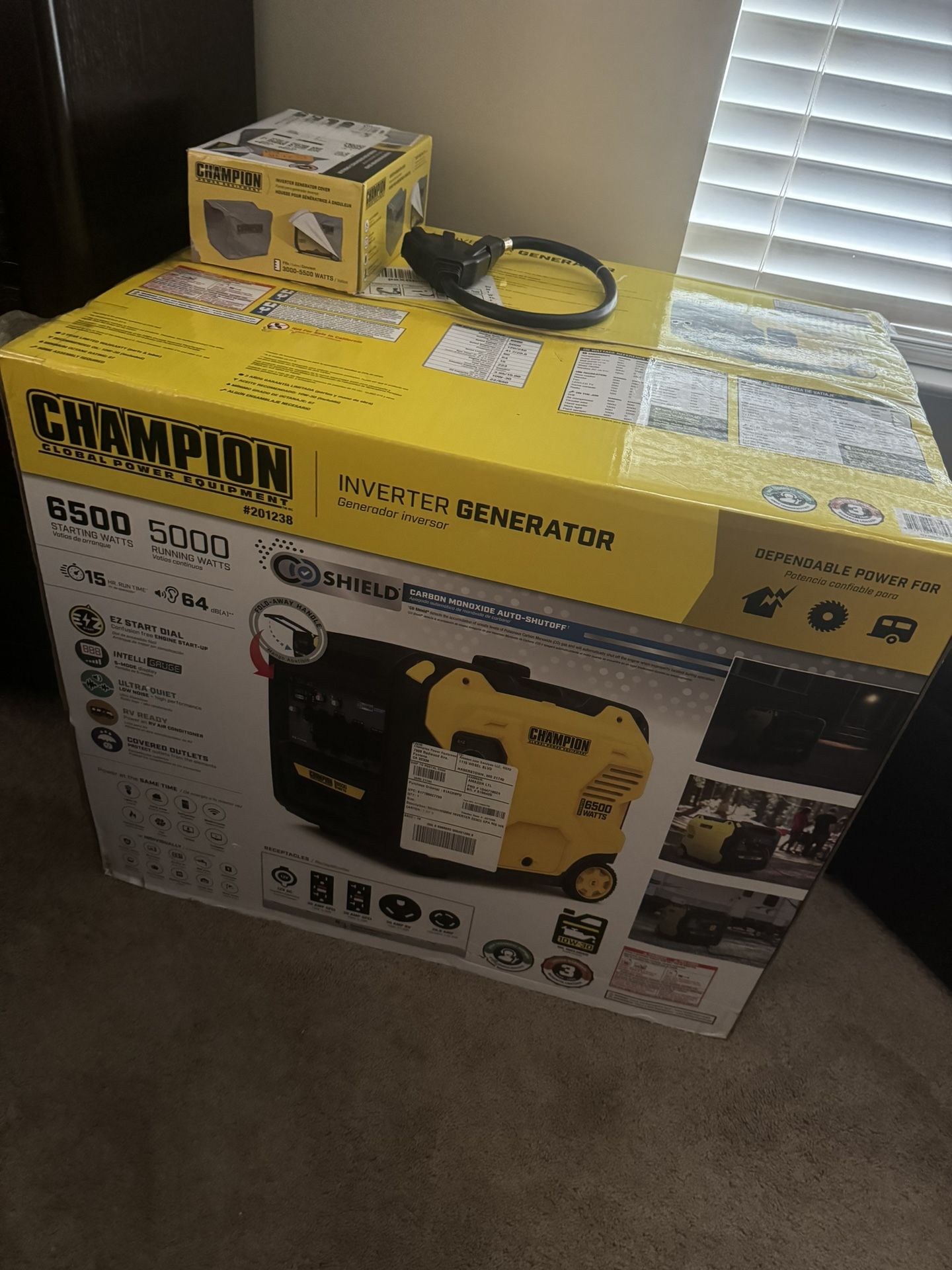 Champion Generator. Price Is Include In Picture