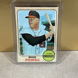 Boog Powell 1968 Topps Baseball Card Sharp Card!!! for Sale in Hialeah, FL  - OfferUp