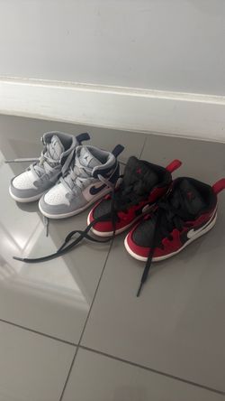 Jordan’s size 7C toddlers 2 sets