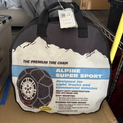 NEW ALPINE SUPER SPORT TRUCK CHAINS #2536