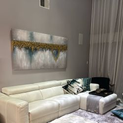 Luxury Custom Made Natuzzi Couch 