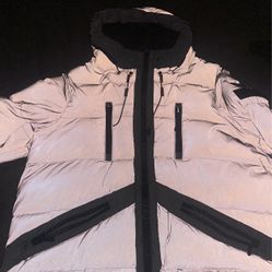 Reflective Bubble Coat