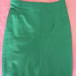 leather skirt