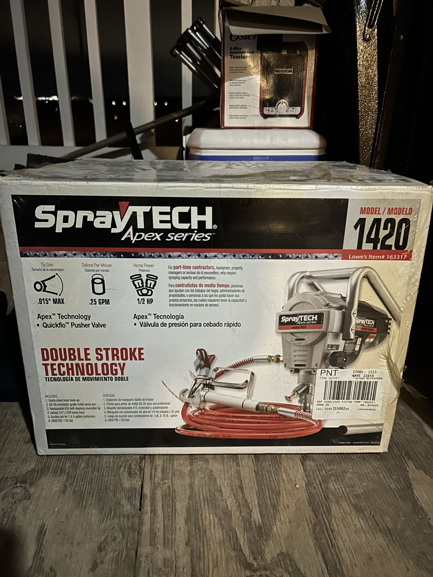 New Spraytech 1420 Paint Sprayer