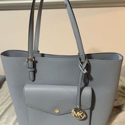 Brand New Michael Kors Blue Purse 