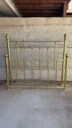 Brass bed (