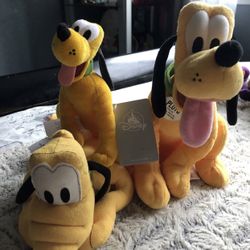 Pluto Plushies One With Tag