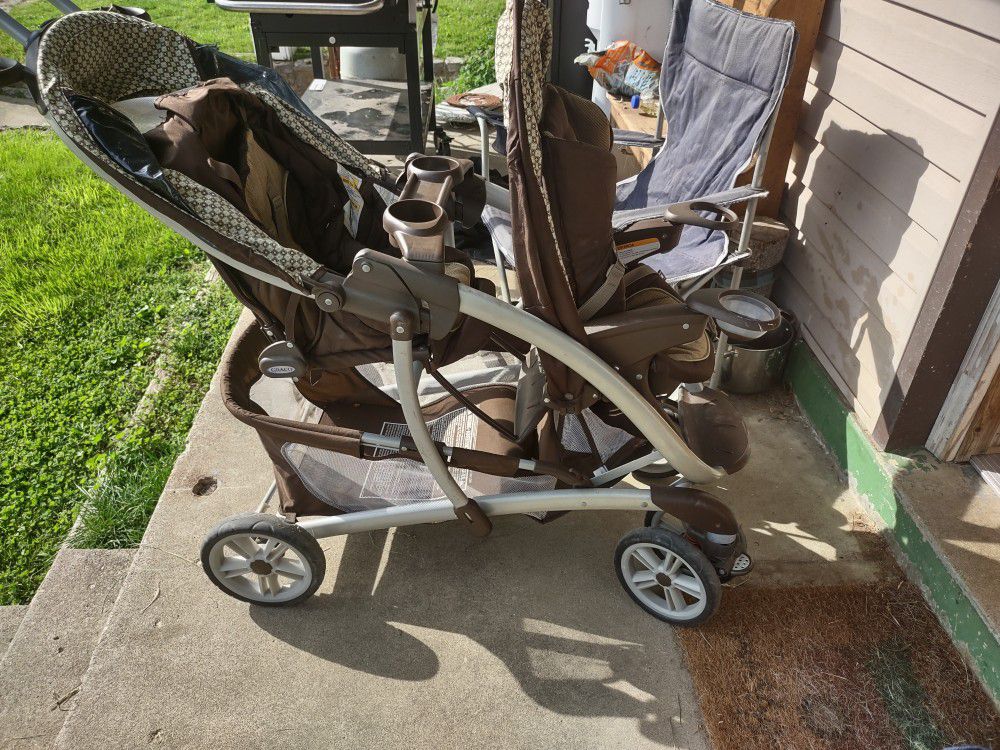 Gently Used Double Stroller