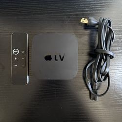 Apple TV (4th Generation) HD Media Streamer - A1625 - Tested And Working!