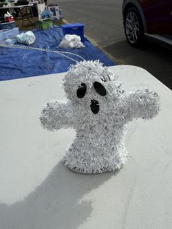 New cute White Wire And Garland Halloween ghost decoration/ornament