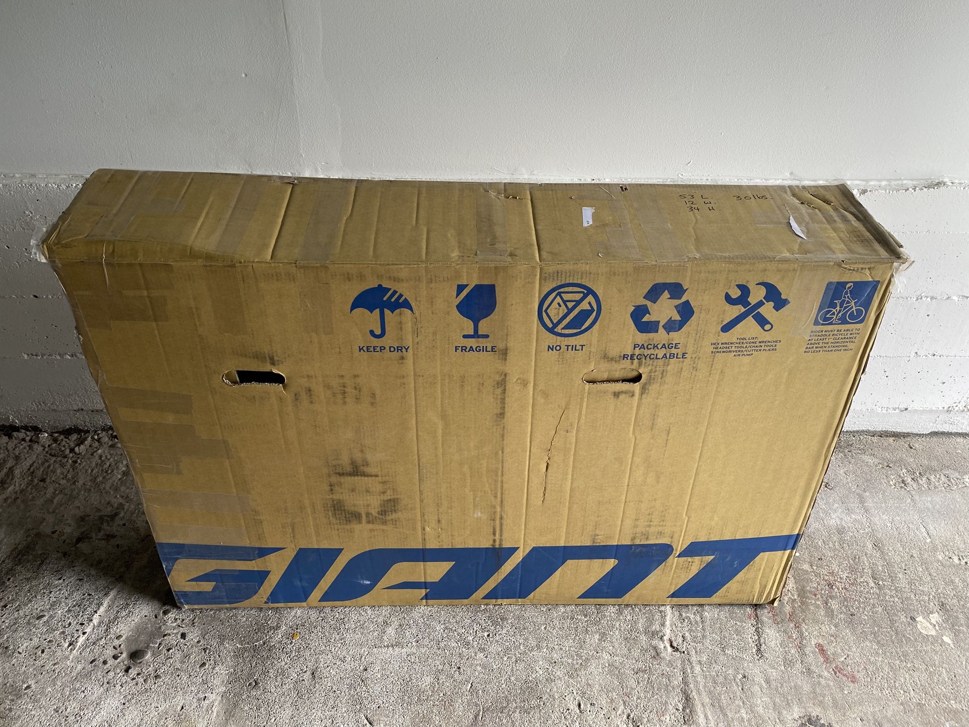 Bike Box Big / Flat Screen Free