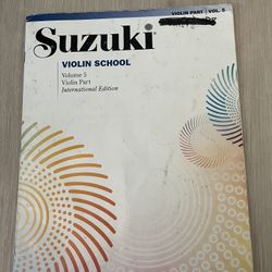 Violin Suzuki Book 5