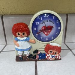 Raggedy Ann & Andy Alarm Clock 